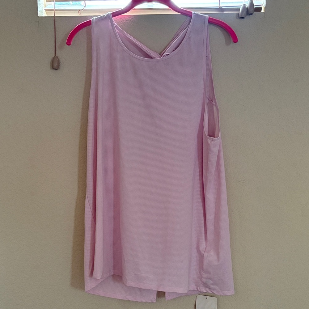 Fabletics Soft Pink Sleeveless Tank